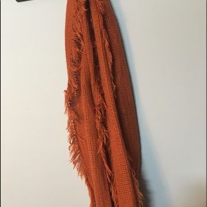 Burnt Orange Infinity Scarf